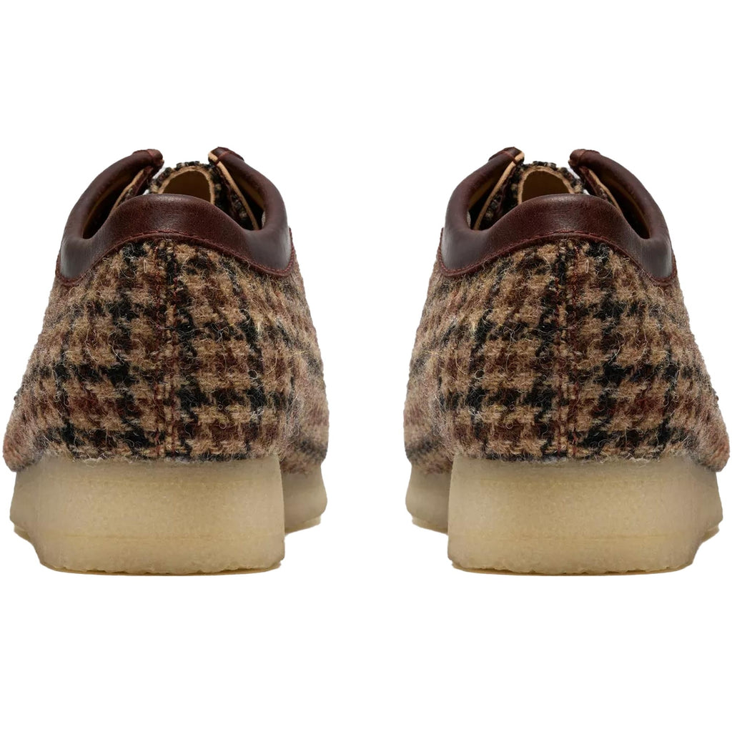 Clarks Originals Wallabee x Harris Tweed - Brown
