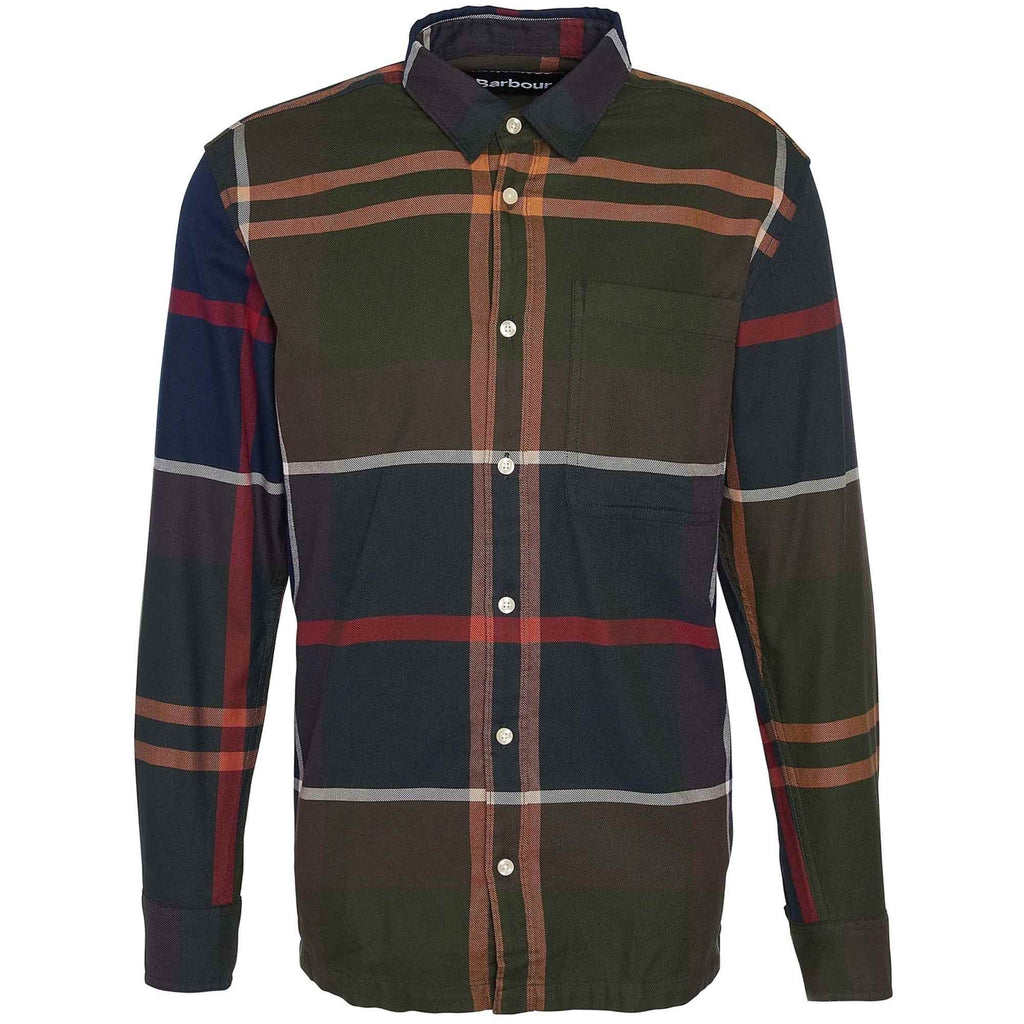 Barbour Renford Oversized Long-Sleeved Tartan Shirt - Classic Tartan