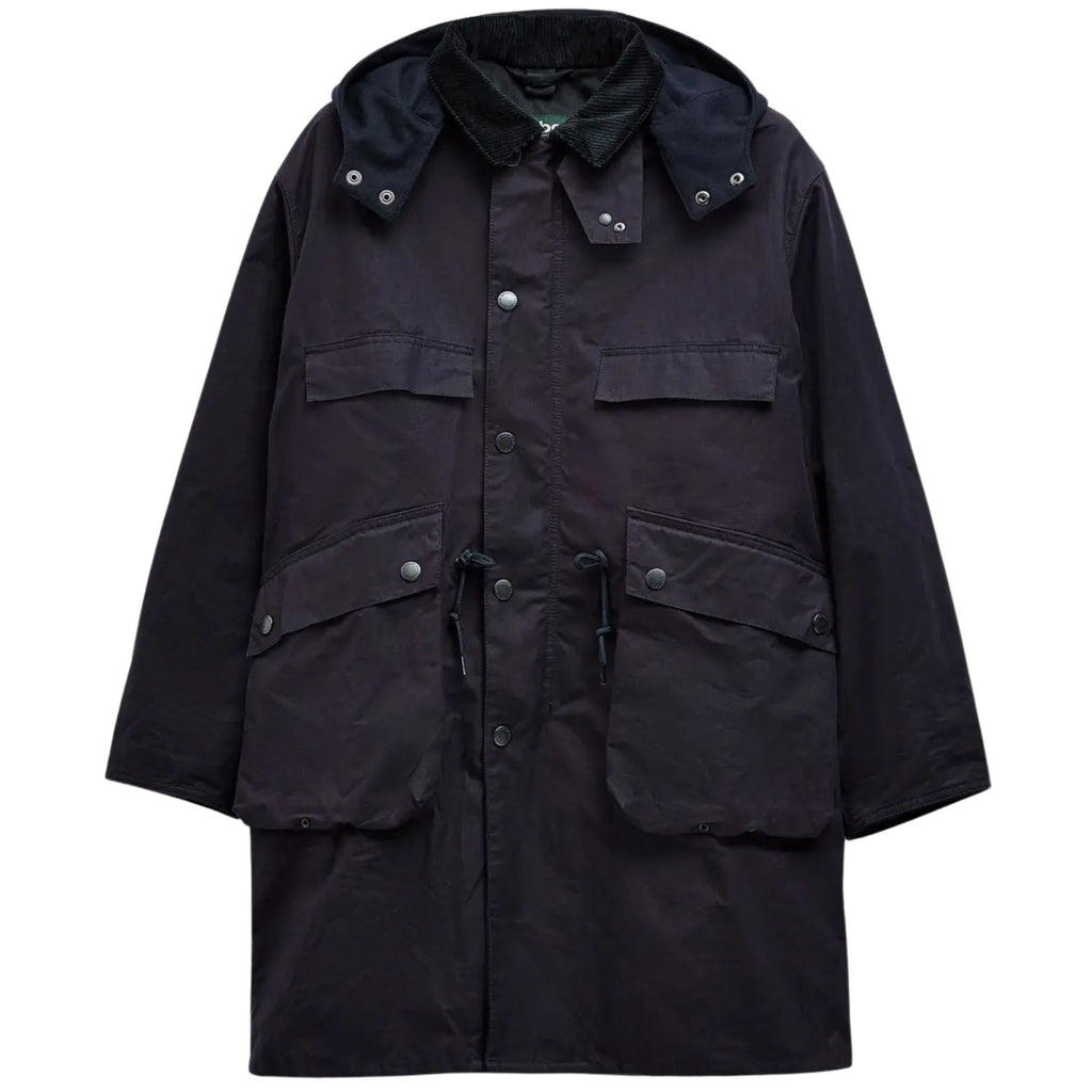 Barbour x Kaptain Sunshine Oversized Bedale Casual Field Coat - Dark Indigo