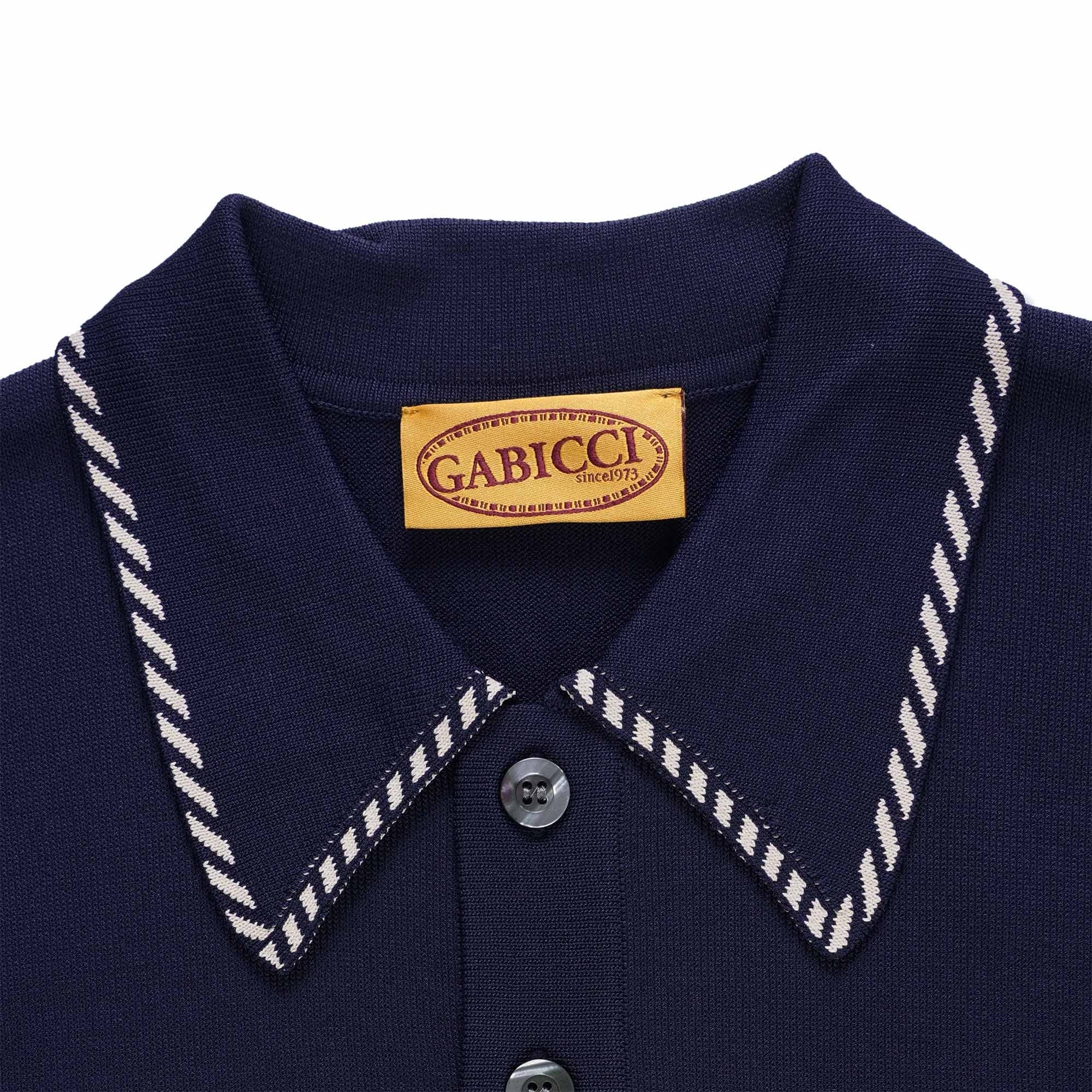 Gabicci Vintage Routledge Polo Shirt - Navy