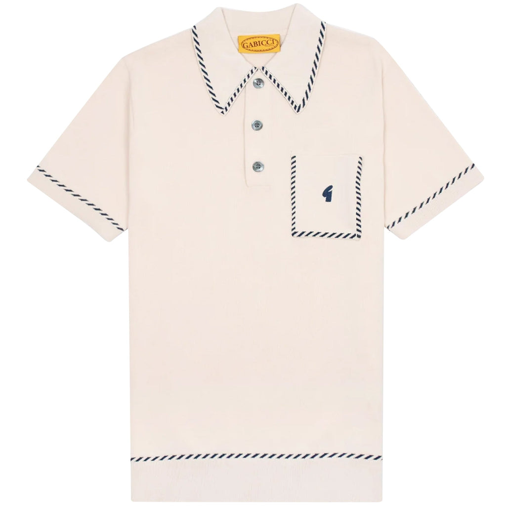 Gabicci Vintage Routledge Polo Shirt - Linen