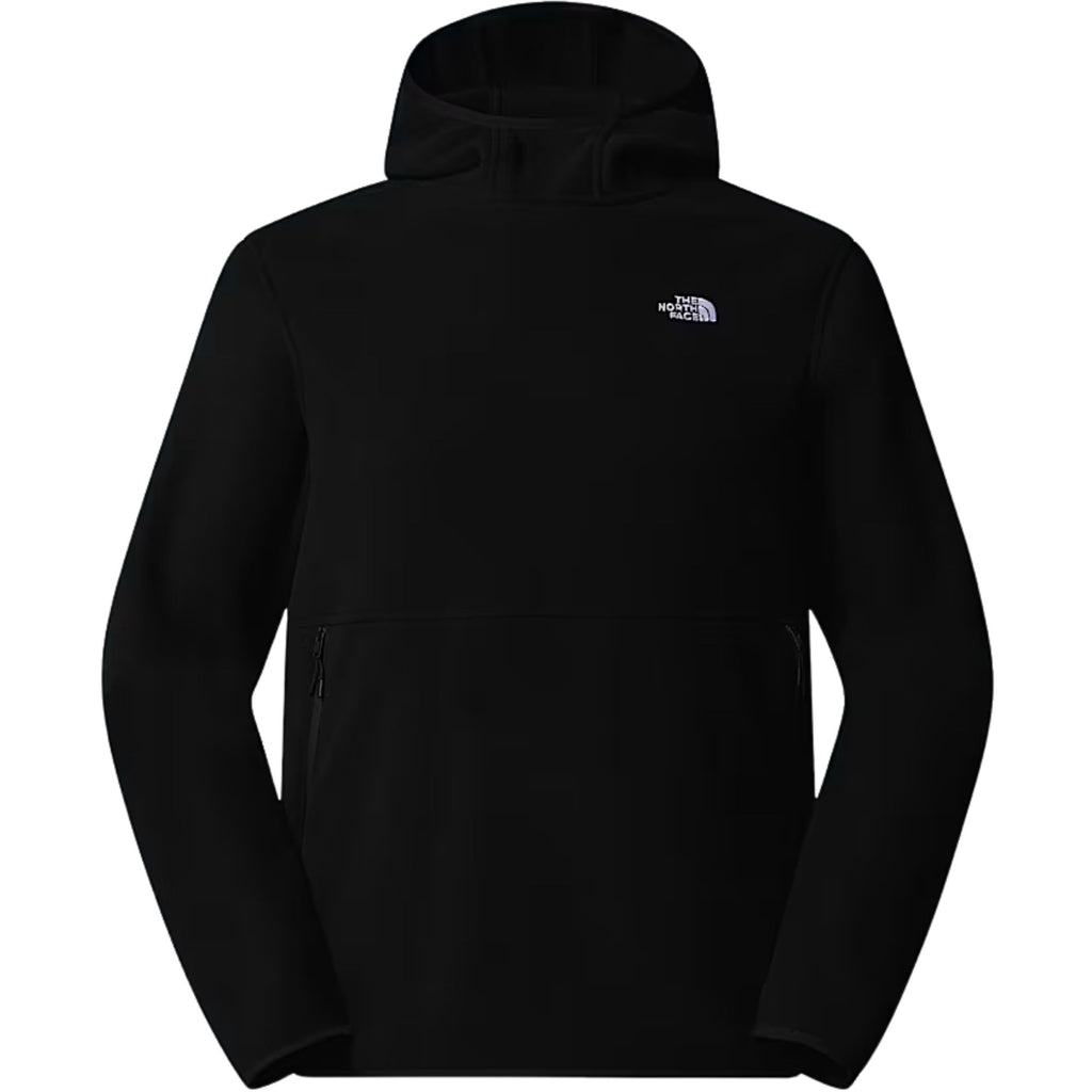 The North Face Glacier Hooded Pullover Fleece - Black