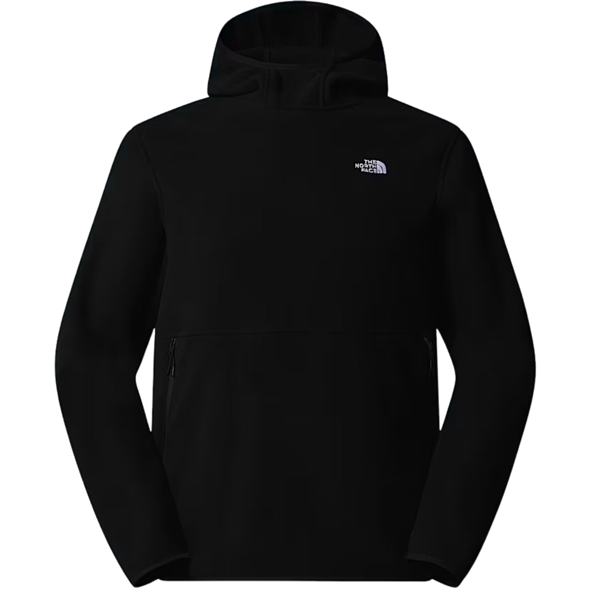 The North Face Glacier Hooded Pullover Fleece - Black