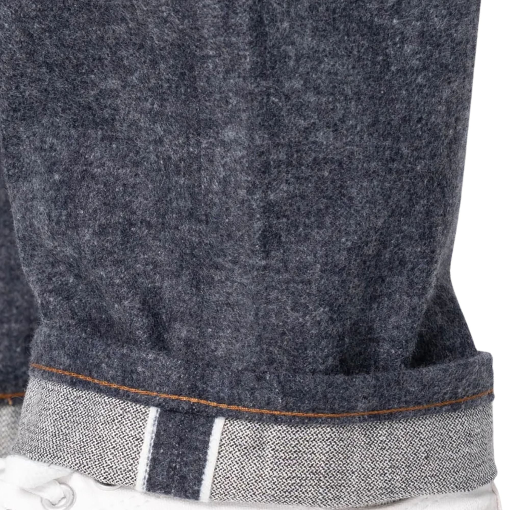 Naked and Famous Denim Weird Guy Max Brush Selvedge - Indigo