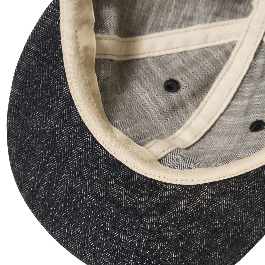 Universal Works Italian Cotton Denim Mechanics Hat - Black