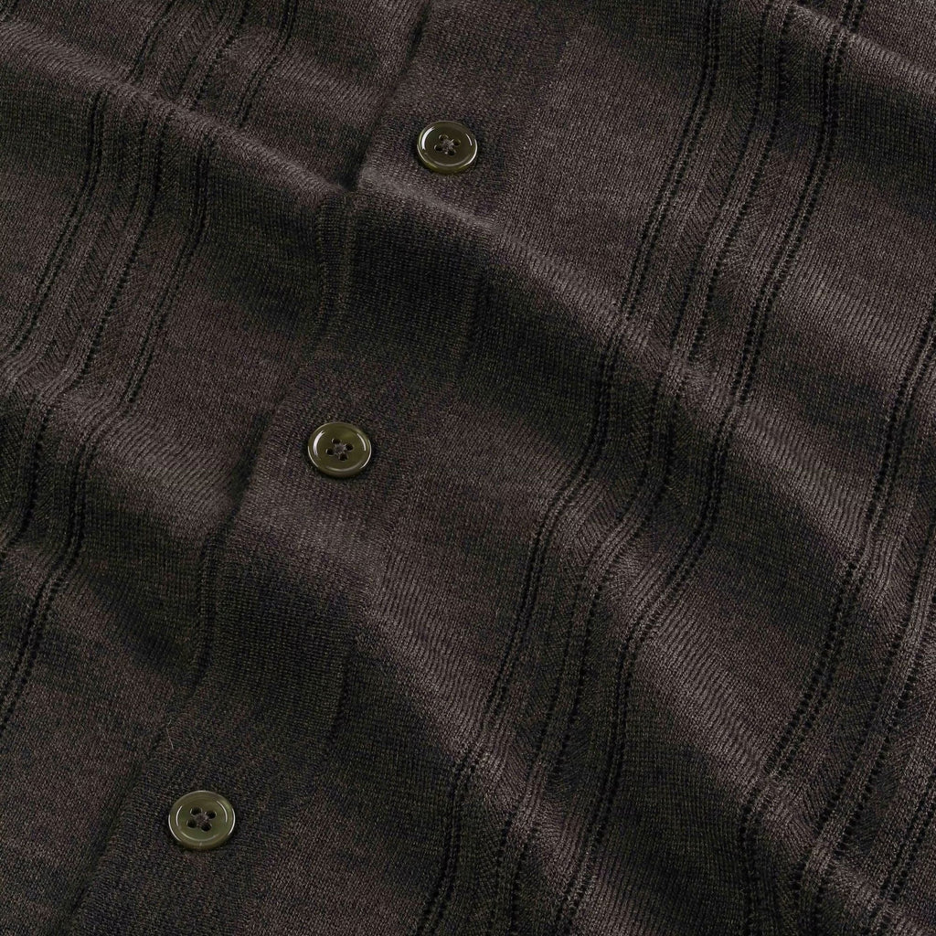 NN07 Thor Long Sleeve Polo Shirt - Demitasse