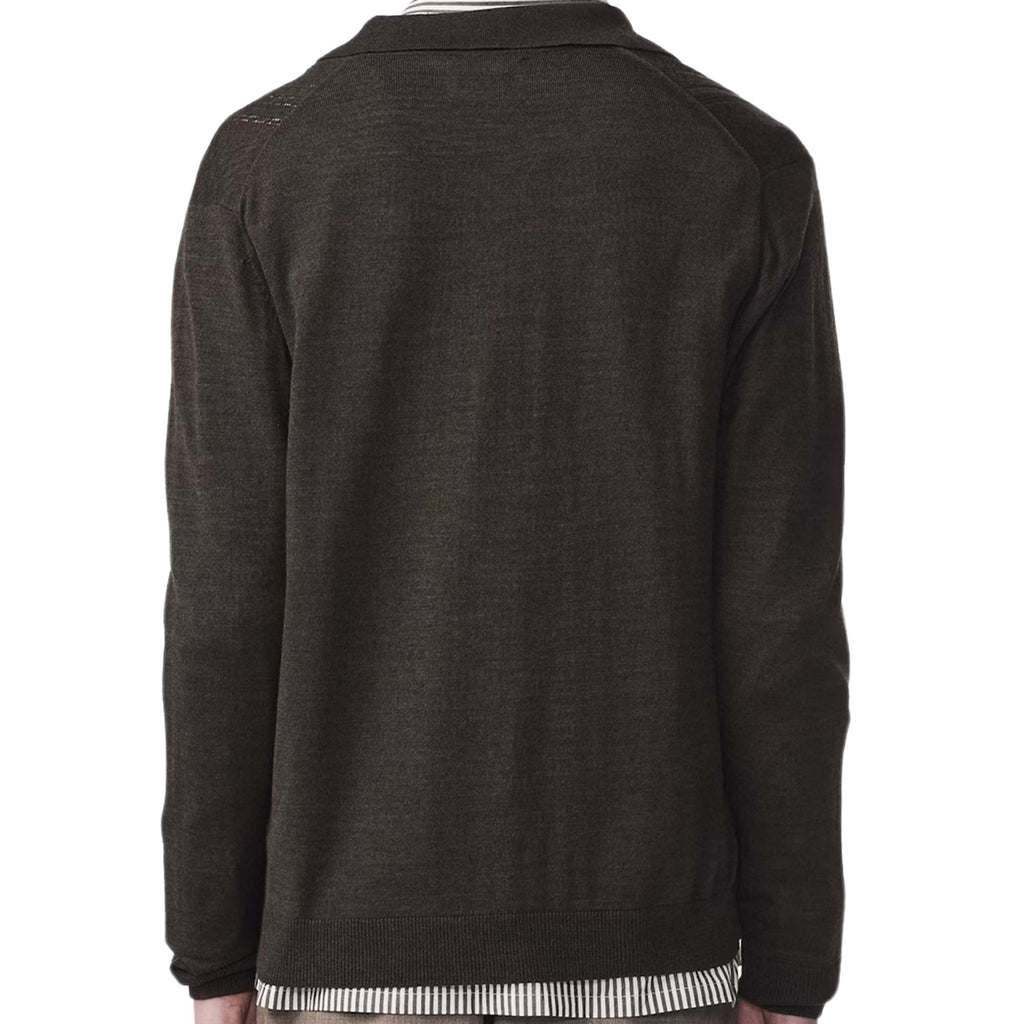 Thor Long Sleeve Polo Shirt - Demitasse