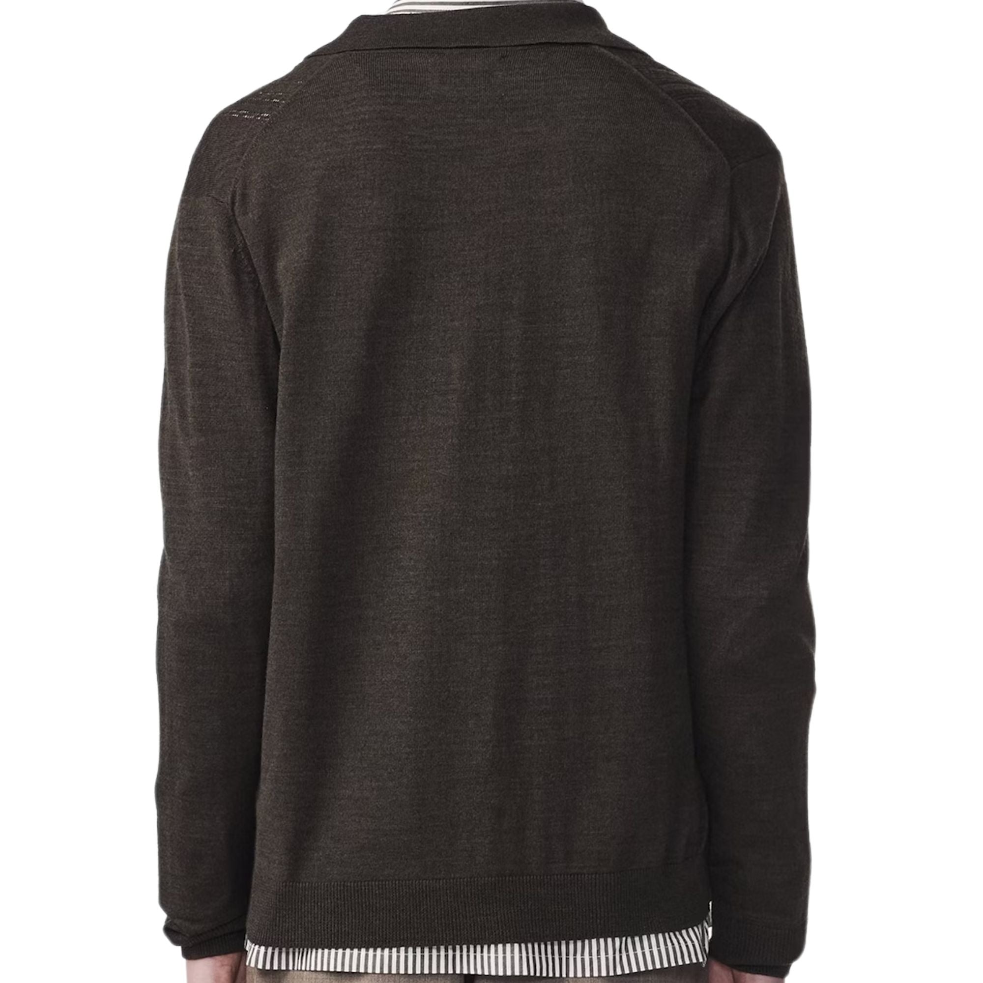 Thor Long Sleeve Polo Shirt - Demitasse