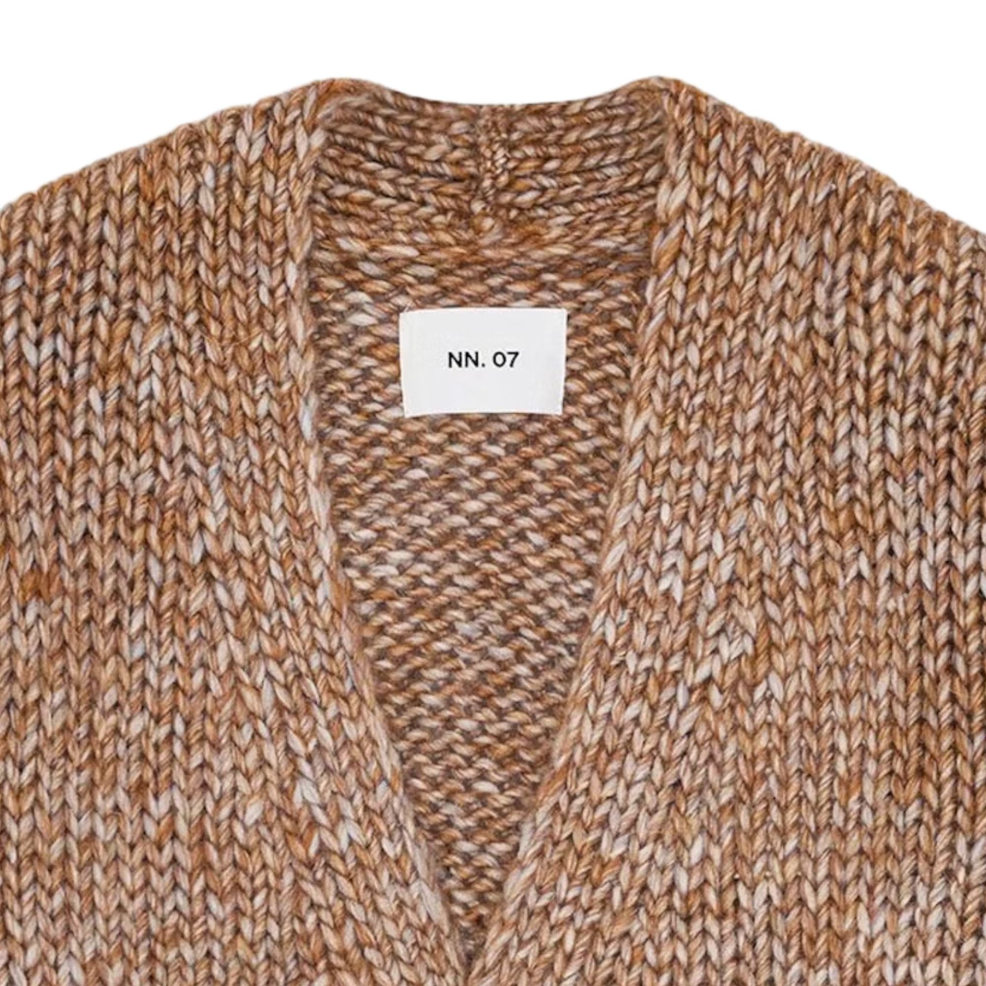 Osky Mouline Cardigan - Caramel