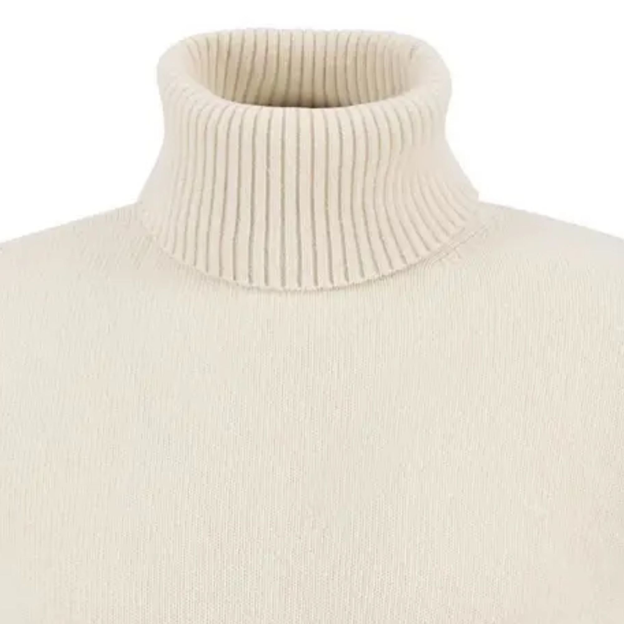 Barbour Kelp Roll-Neck Jumper - Whisper White
