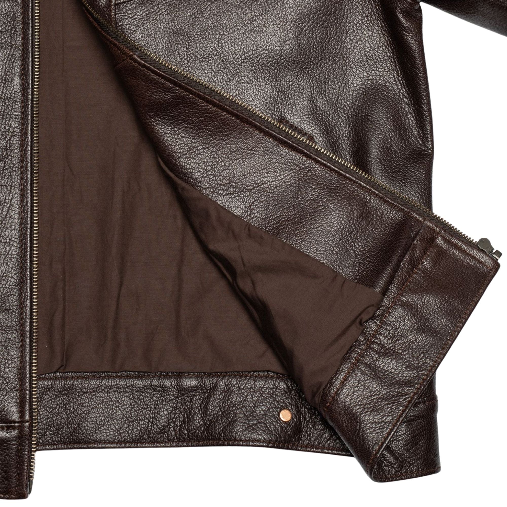 Nudie Jeans Joppe Western Leather Jacket - Brown