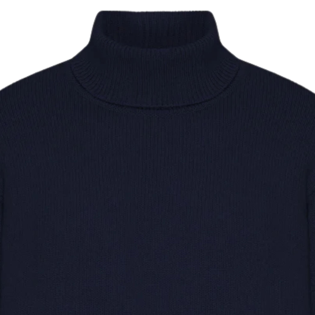 Colorful Standard Merino Wool Turtleneck - Navy Blue