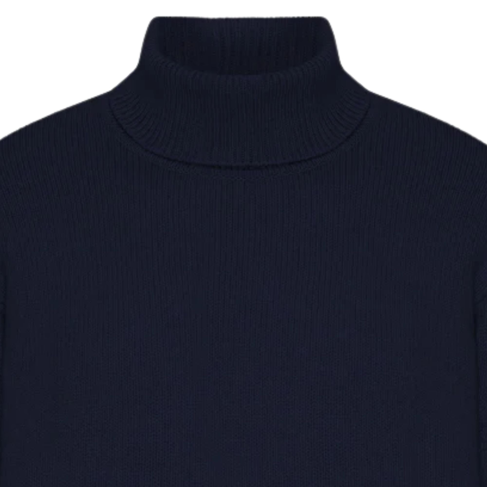 Colorful Standard Merino Wool Turtleneck - Navy Blue