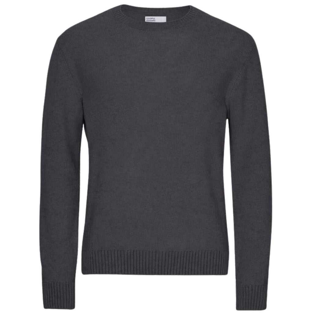 Colorful Standard Classic Merino Wool Crew - Lava Grey