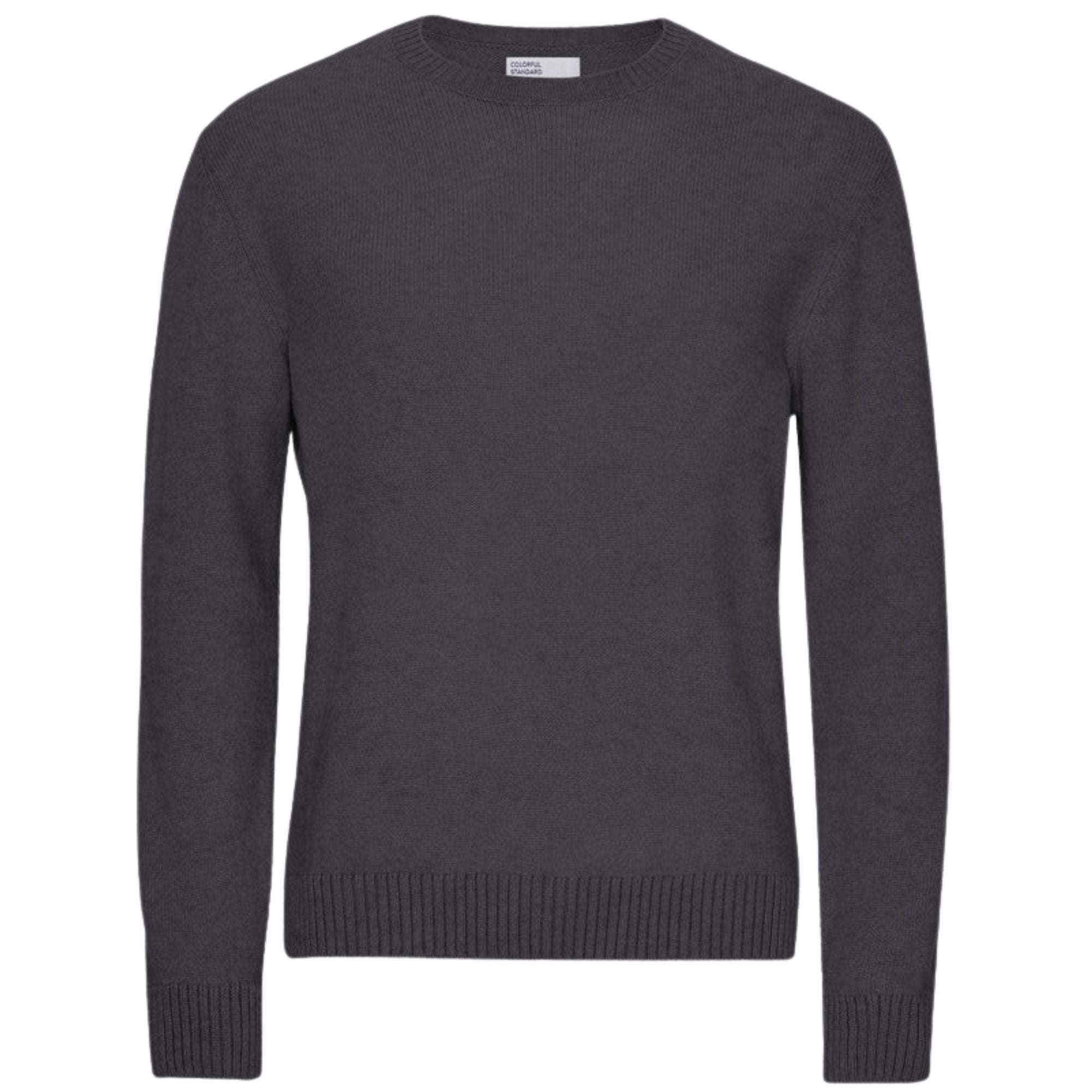 Colorful Standard Classic Merino Wool Crew - Lava Grey