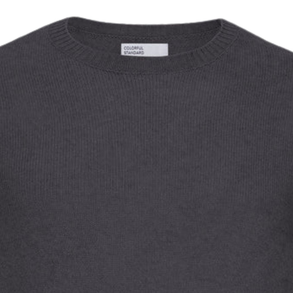 Colorful Standard Classic Merino Wool Crew - Lava Grey