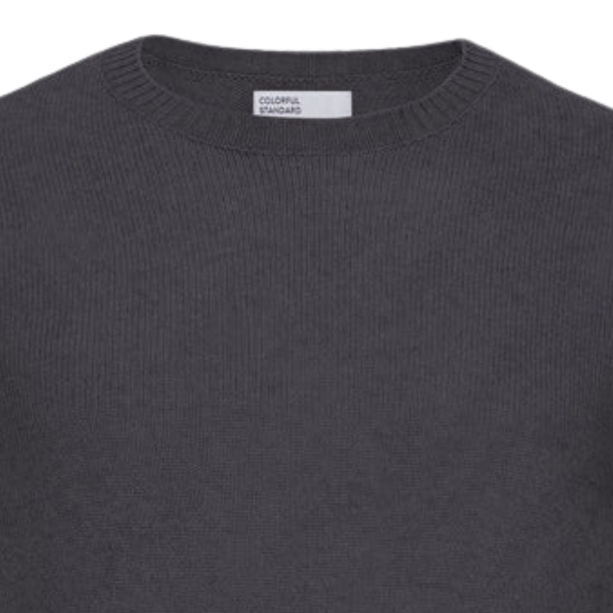 Colorful Standard Classic Merino Wool Crew - Lava Grey