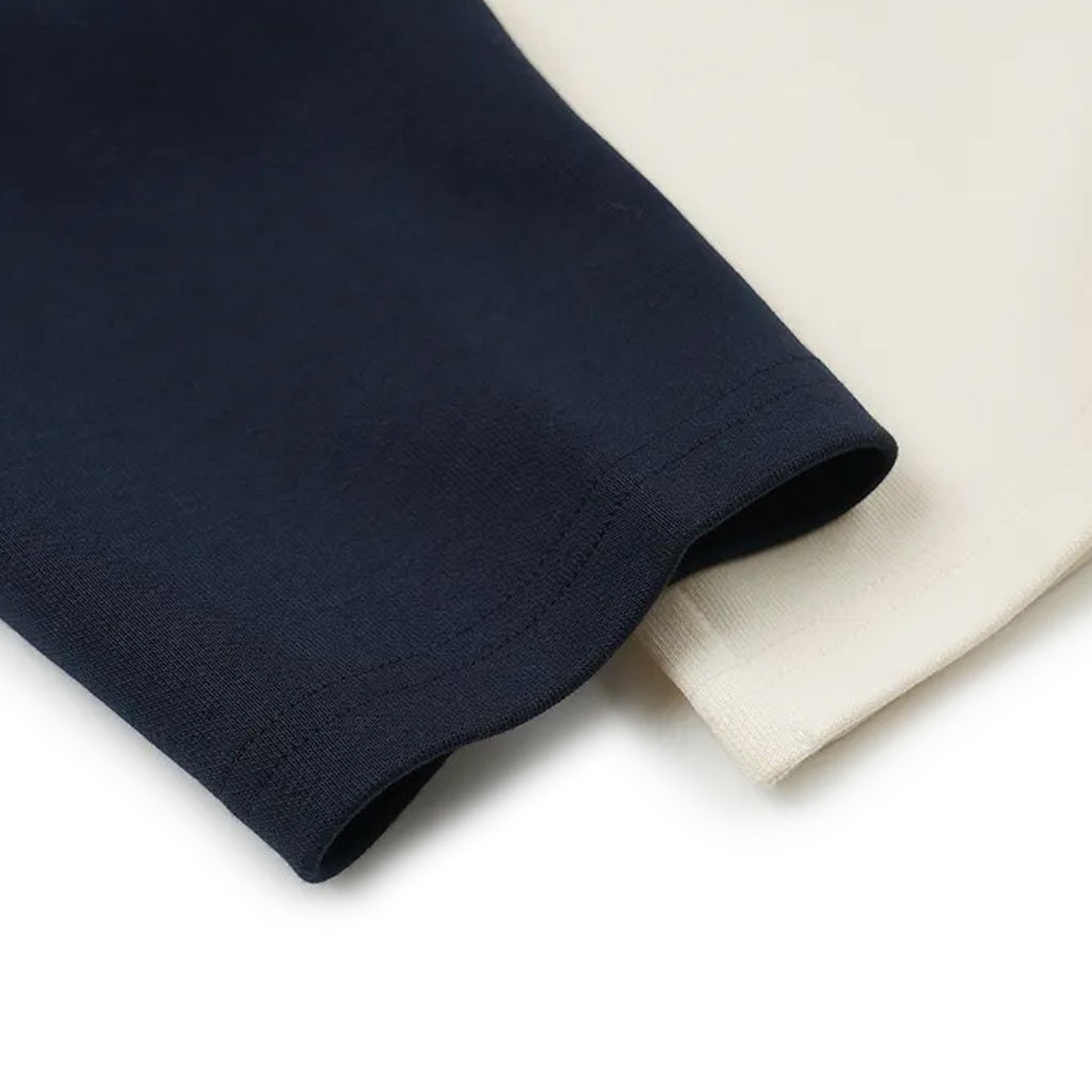 Raglan Long Sleeve Tee - White