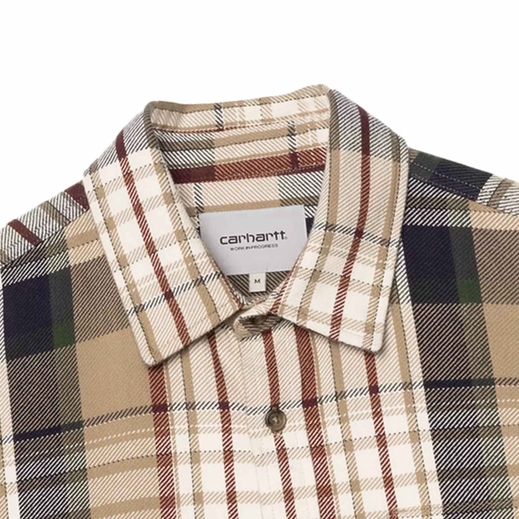 Carhartt WIP Long Sleeve Tamblyn Shirt - Leather