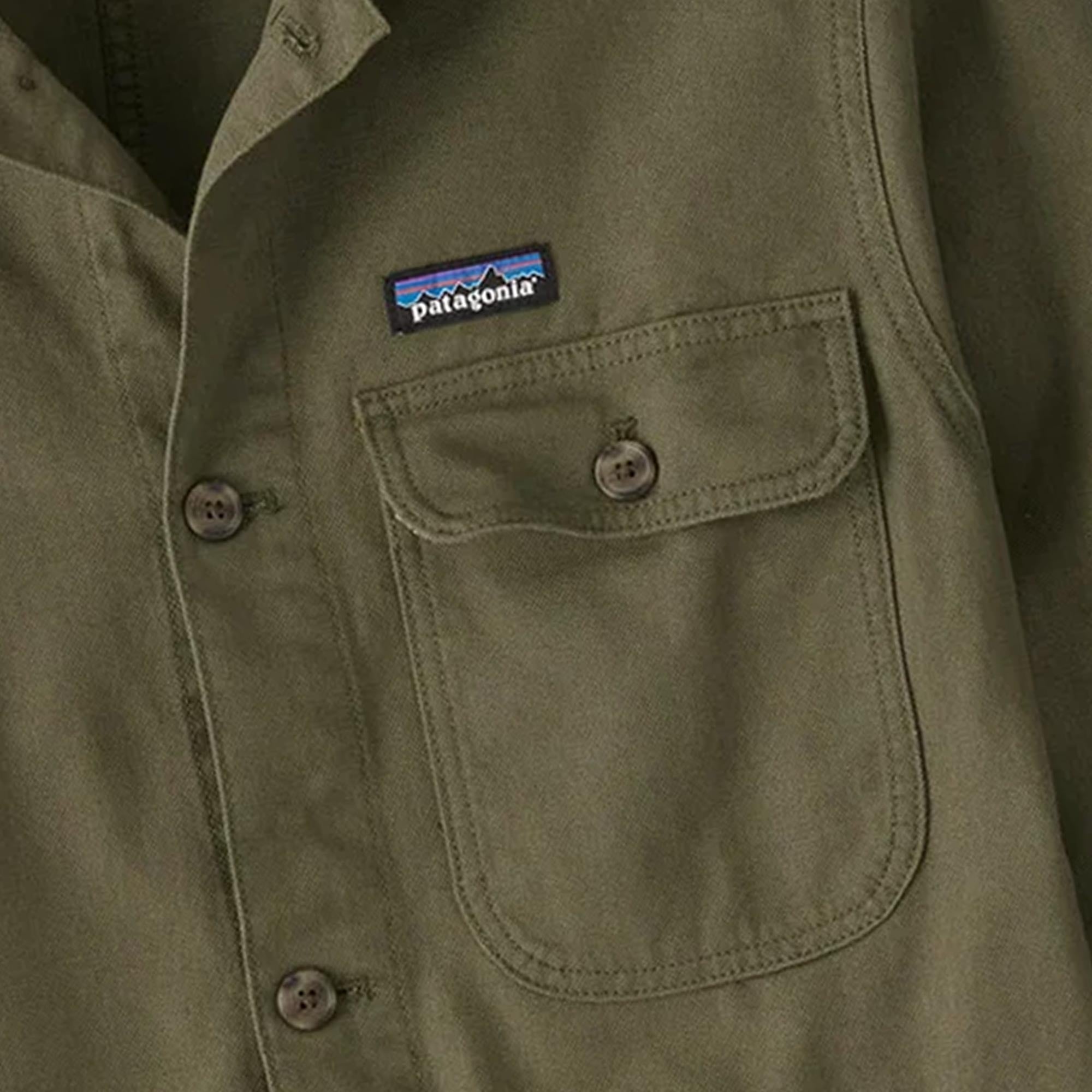 Patagonia Point Reyes Canvas Jacket - Green