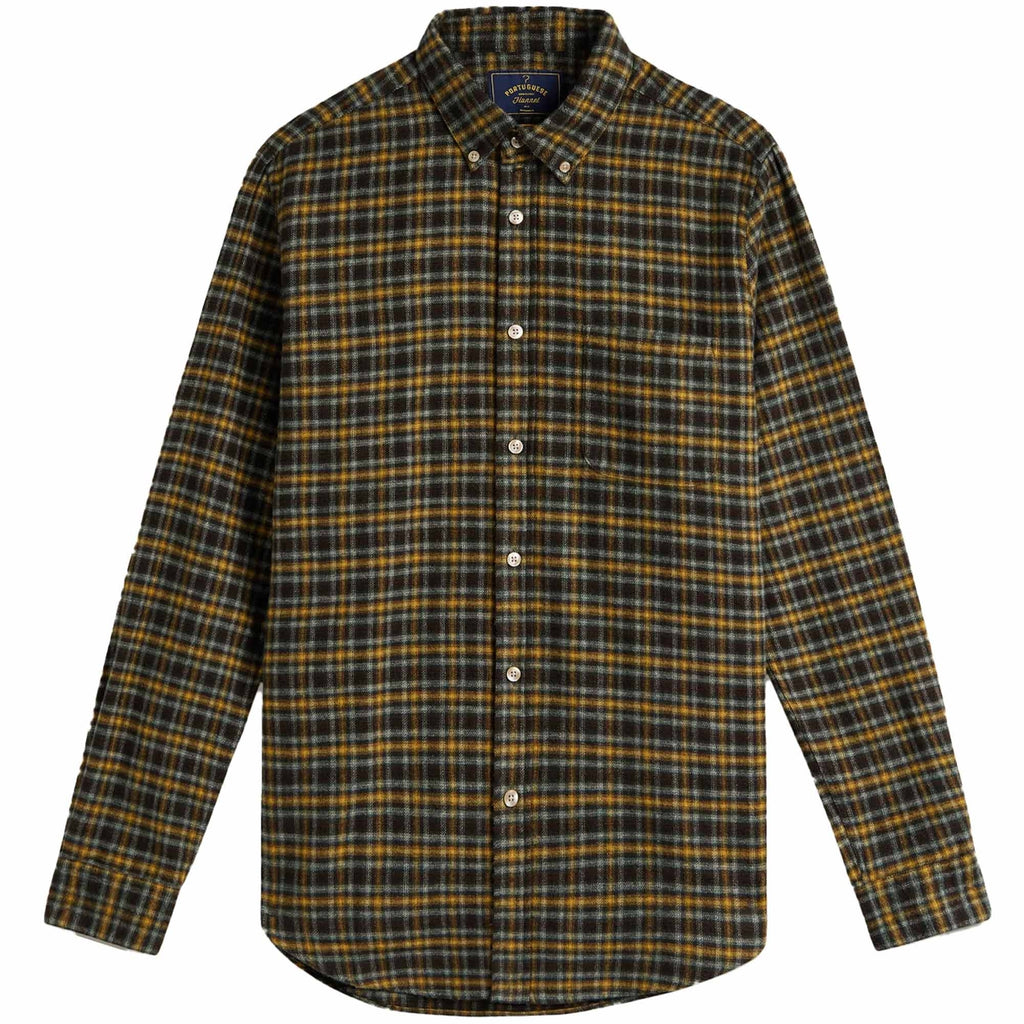 Portuguese Flannel Vouga Shirt - Green