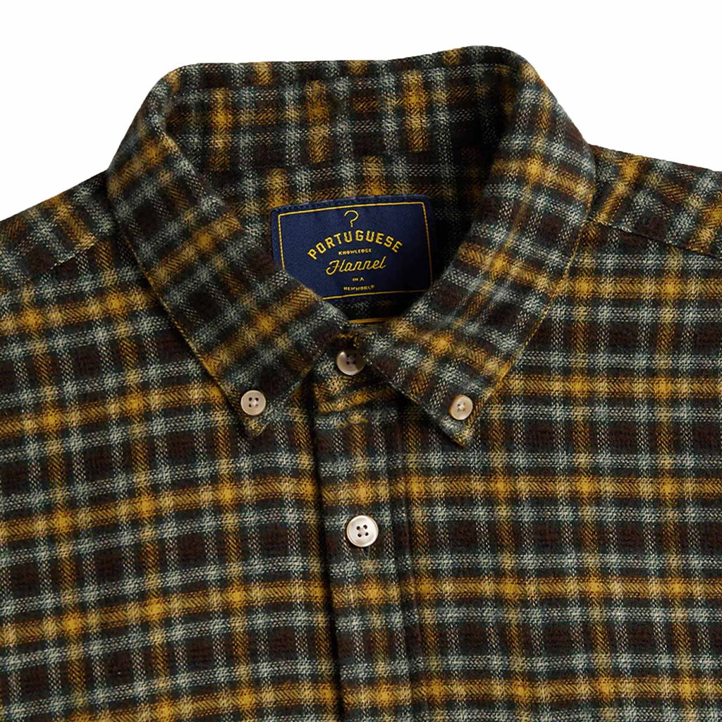 Portuguese Flannel Vouga Shirt - Green