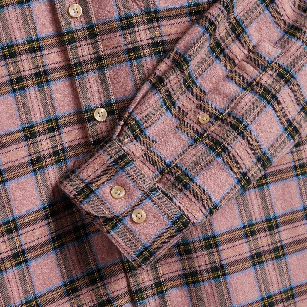 Portuguese Flannel Cais Shirt - Pink