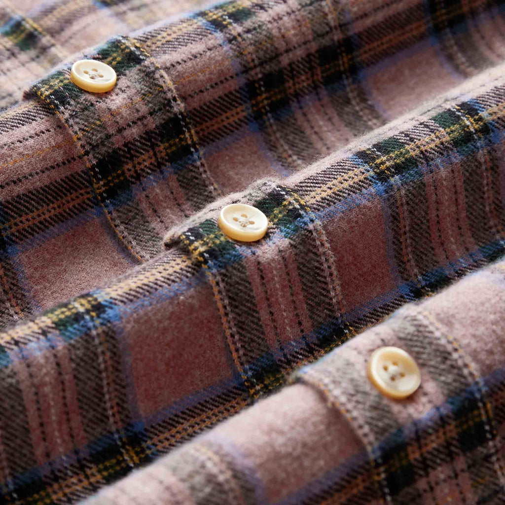 Portuguese Flannel Cais Shirt - Pink