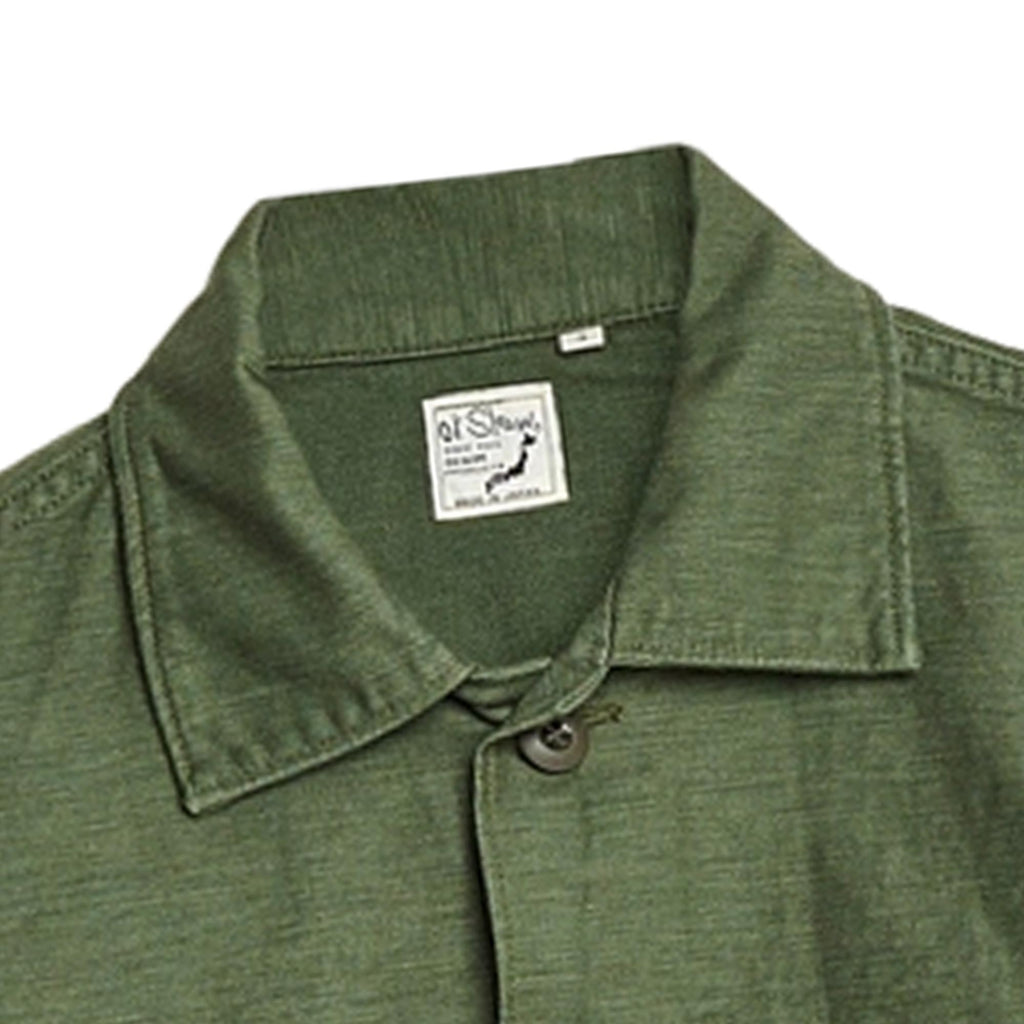 OrSlow US Army Fatigue Shirt - Green