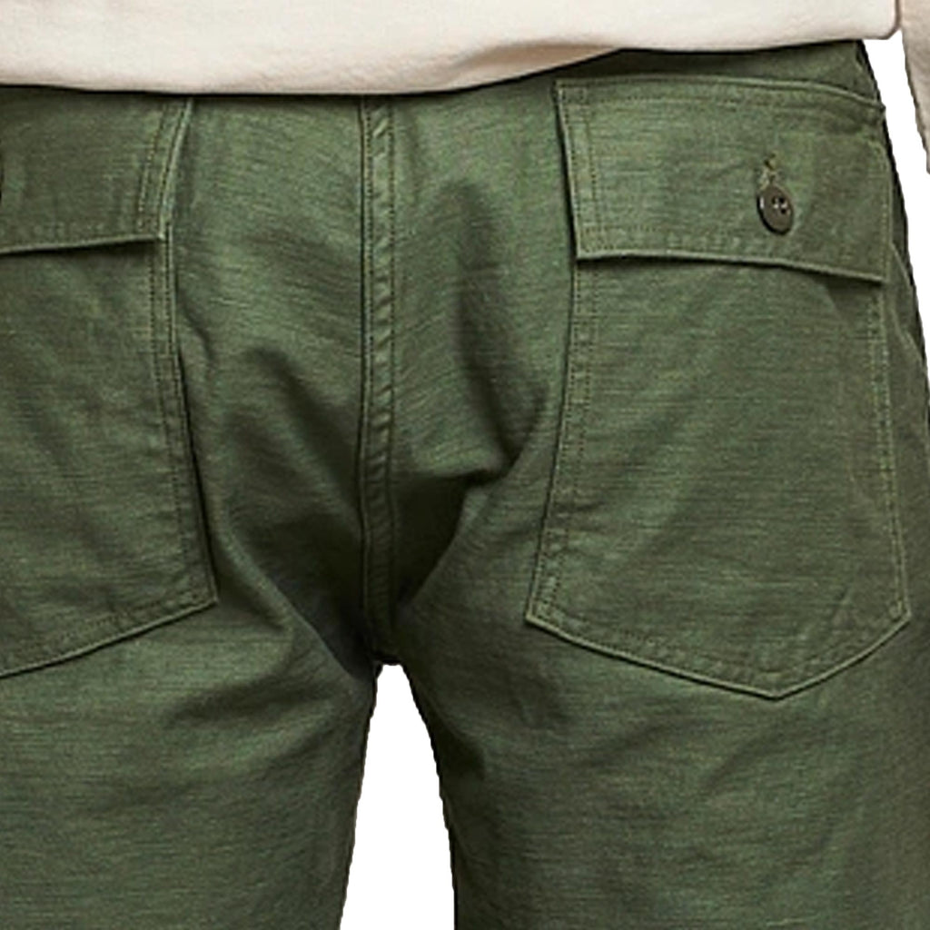 OrSlow Original Sateen Fatigue Pants - Green