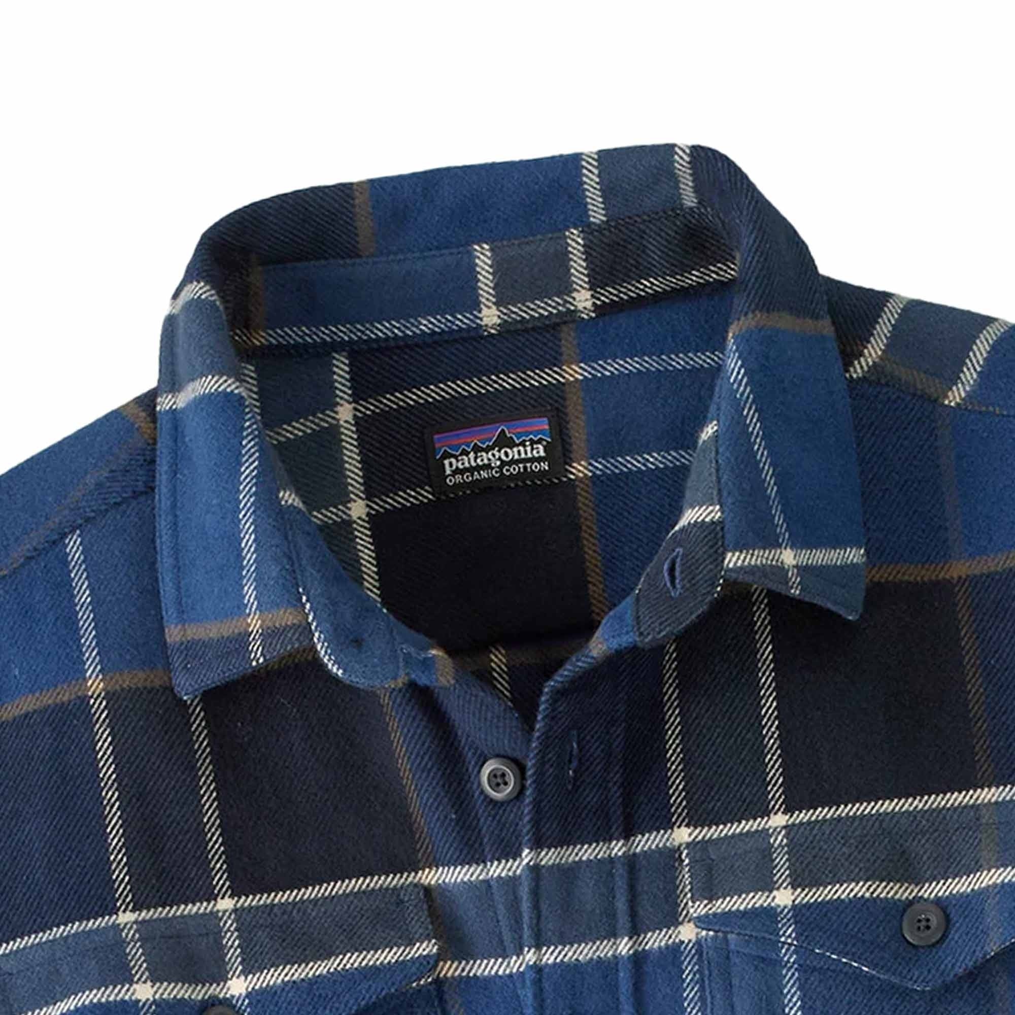 Patagonia Fjord Flannel Shirt - Blue