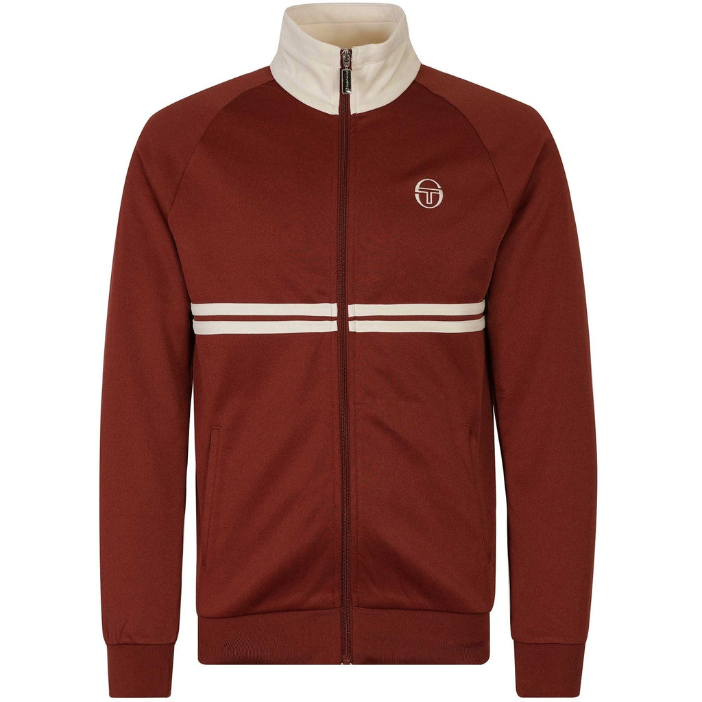 x Stuarts Dallas Track Top - Merlot