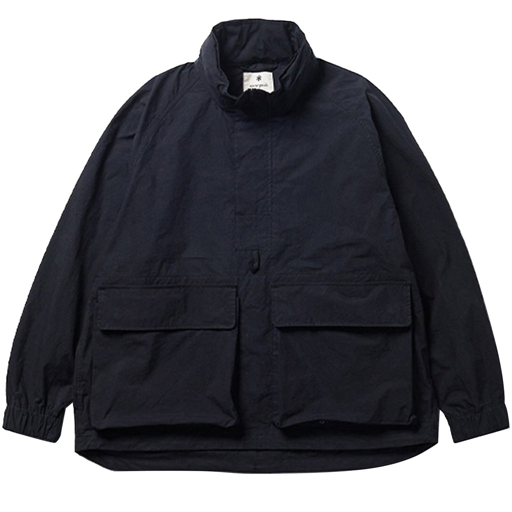 Snow Peak Indigo C/N Anorak - Black