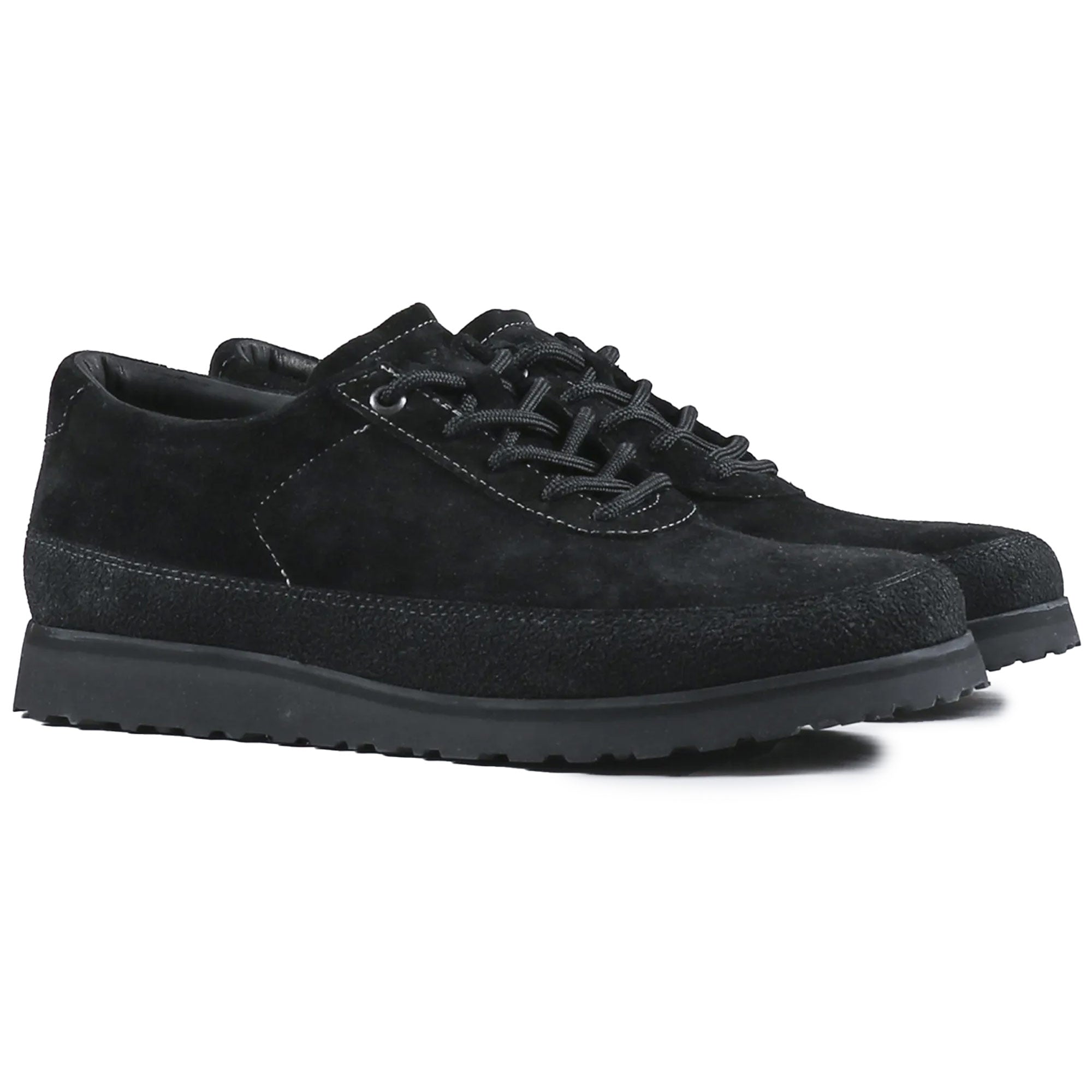 Tarvas Explorer Shoes - Black Suede