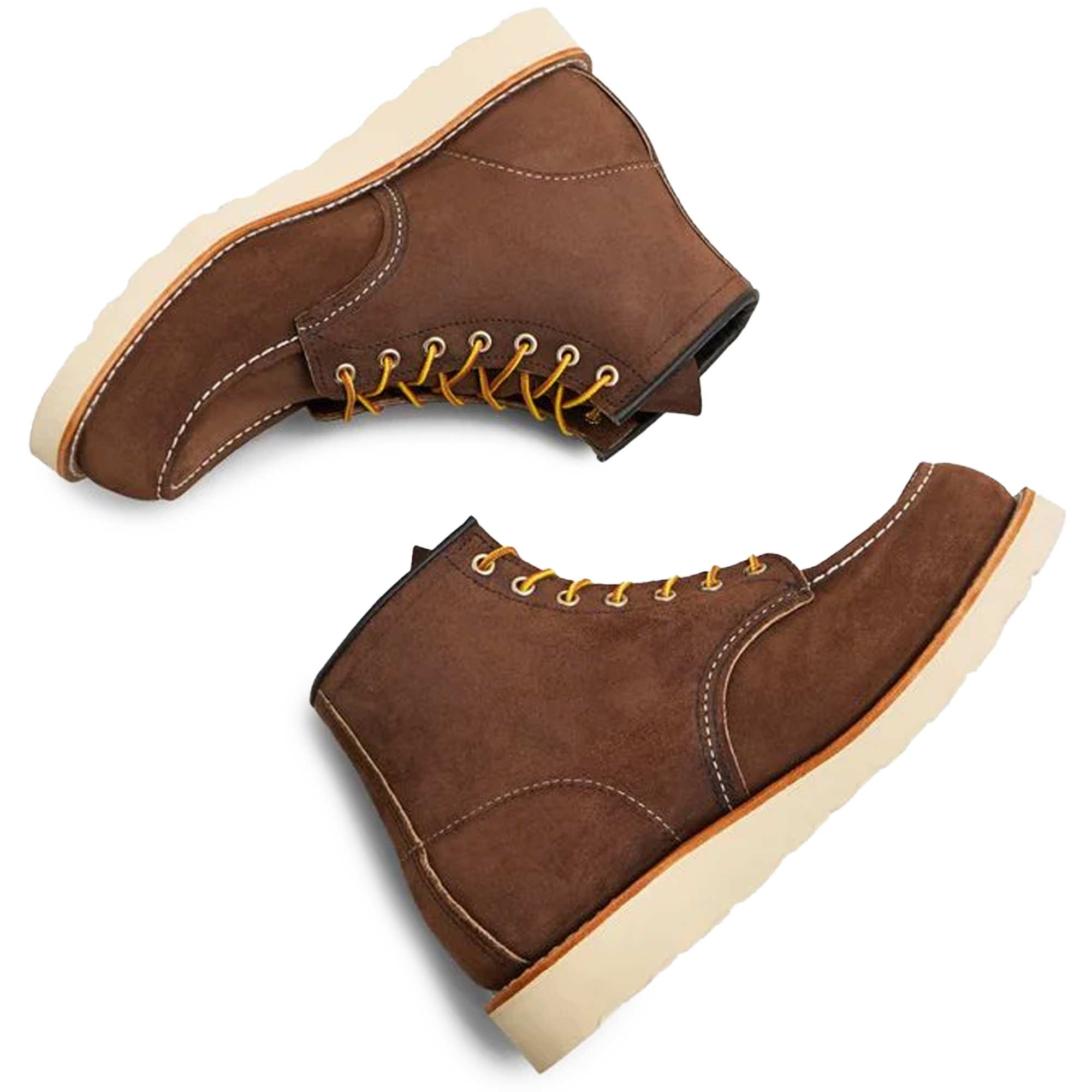 Classic Moc Toe Boots - Chocolate