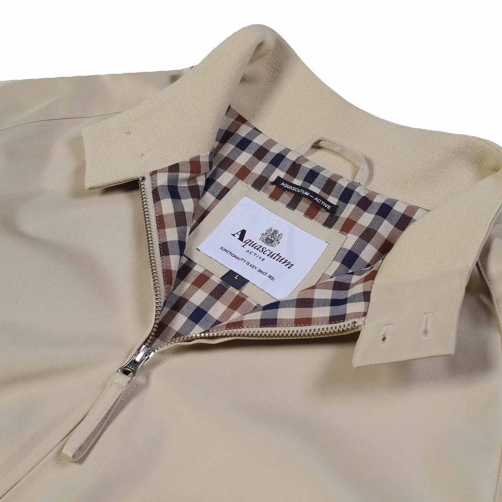 Aquascutum Archival Harrington Jacket - Beige
