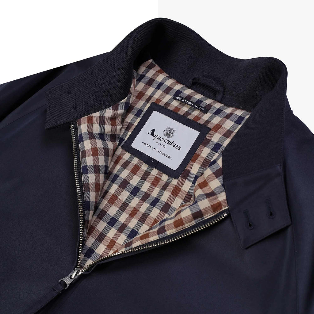 Aquascutum Archival Harrington Jacket - Navy