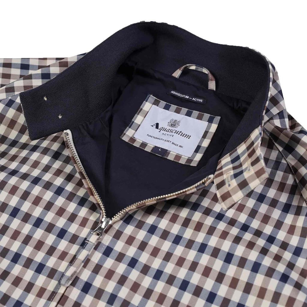 Aquascutum Archival Harrington Jacket - Club Check