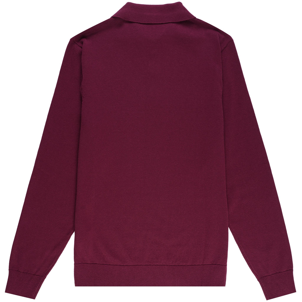 Gabicci Vintage Francesco Polo Shirt - Mulberry