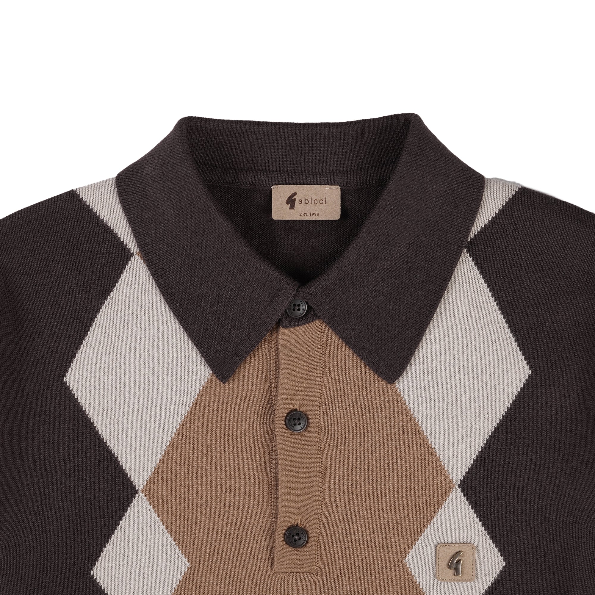 Gabicci Vintage Bond Polo Shirt - Clove