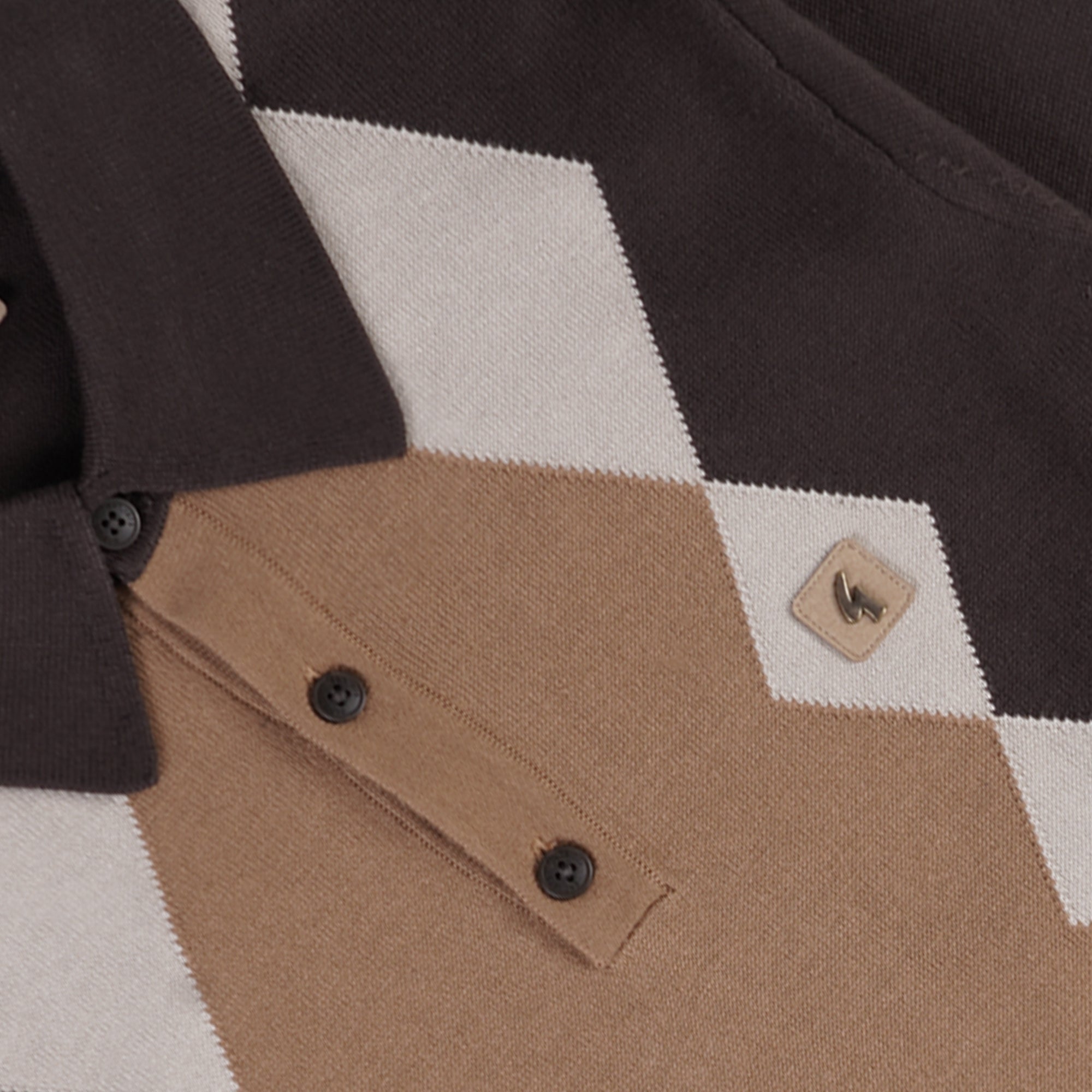 Gabicci Vintage Bond Polo Shirt - Clove