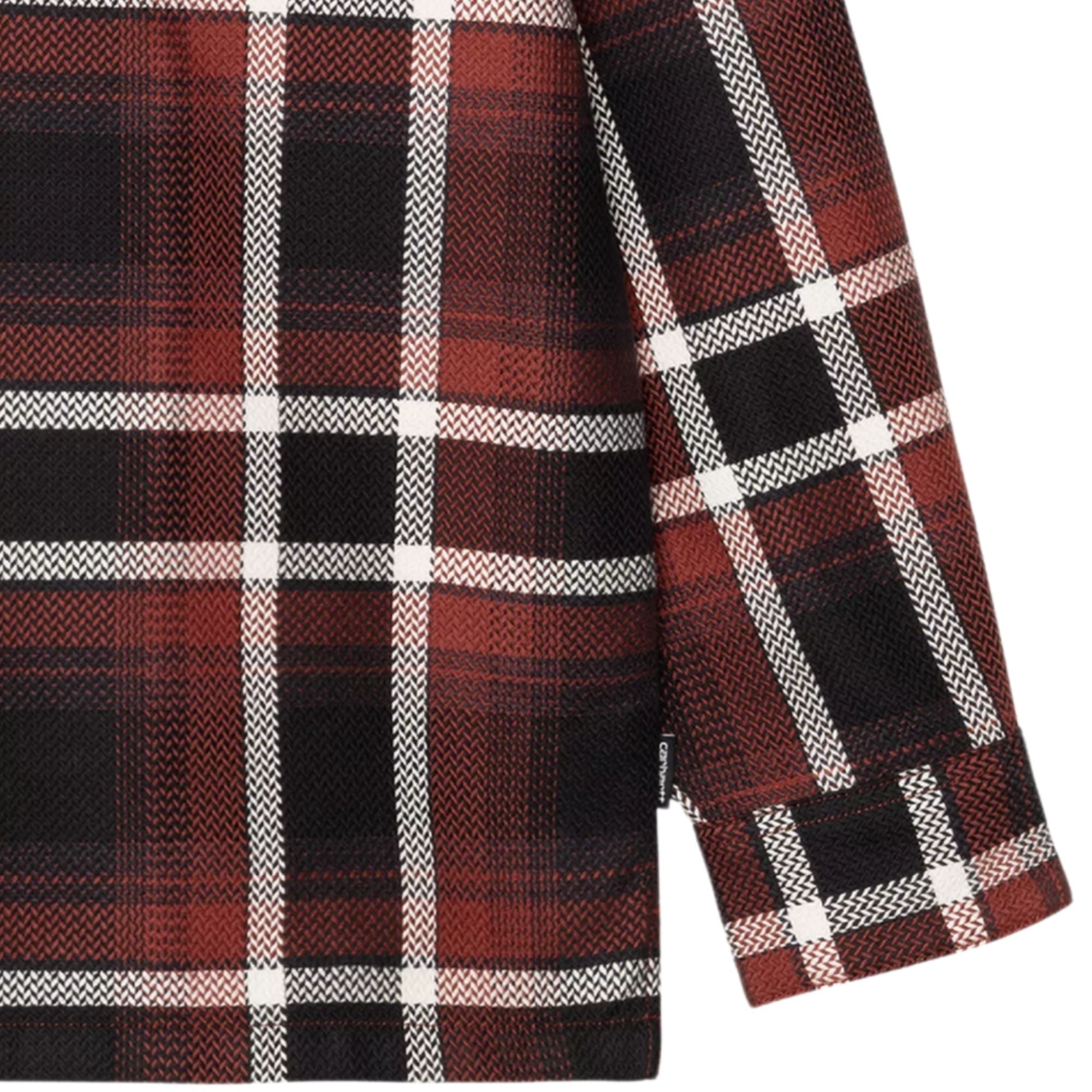 Long Sleeve Vaughn Shirt - Dark Brick