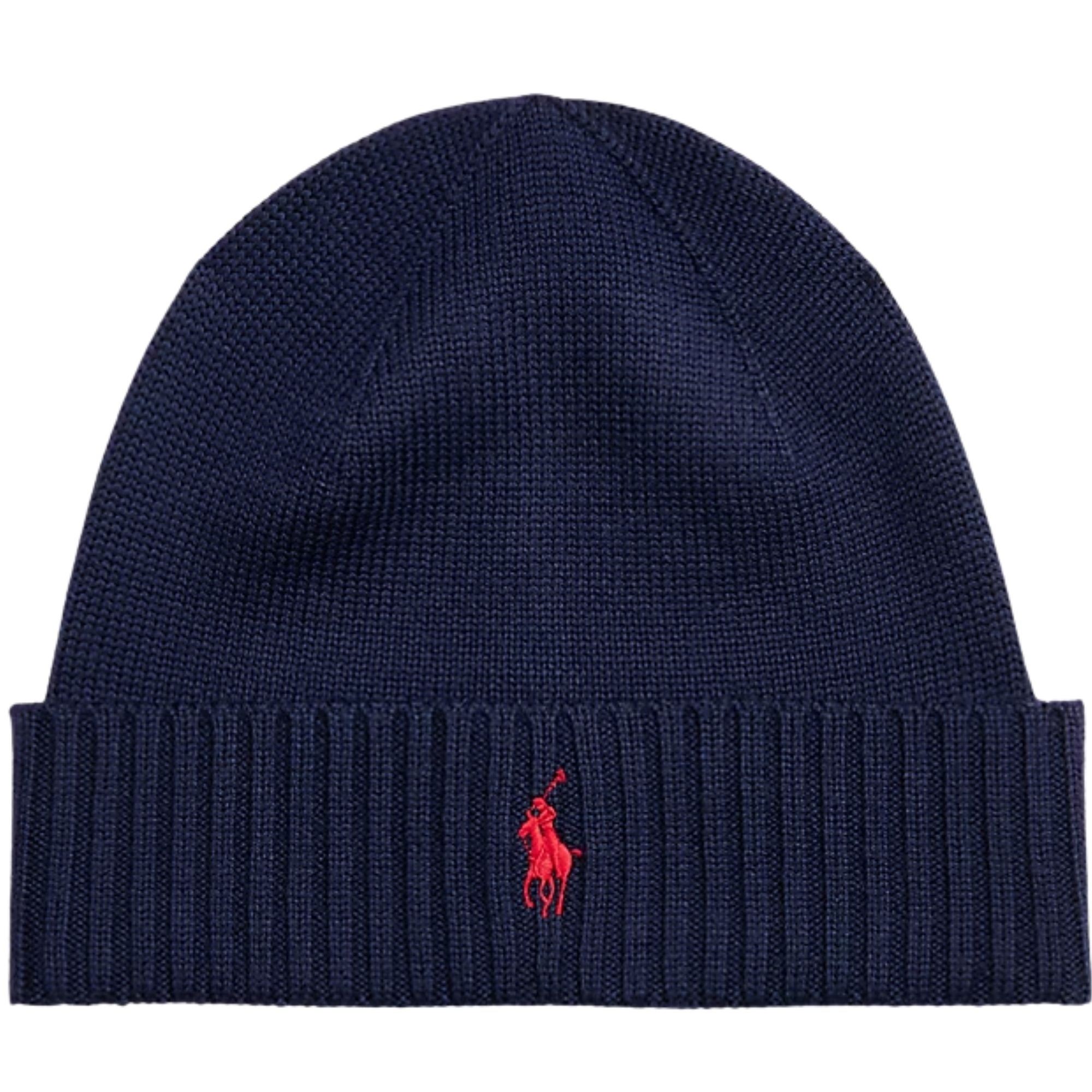 Polo Ralph Lauren Signature Pony Wool Beanie - Blue