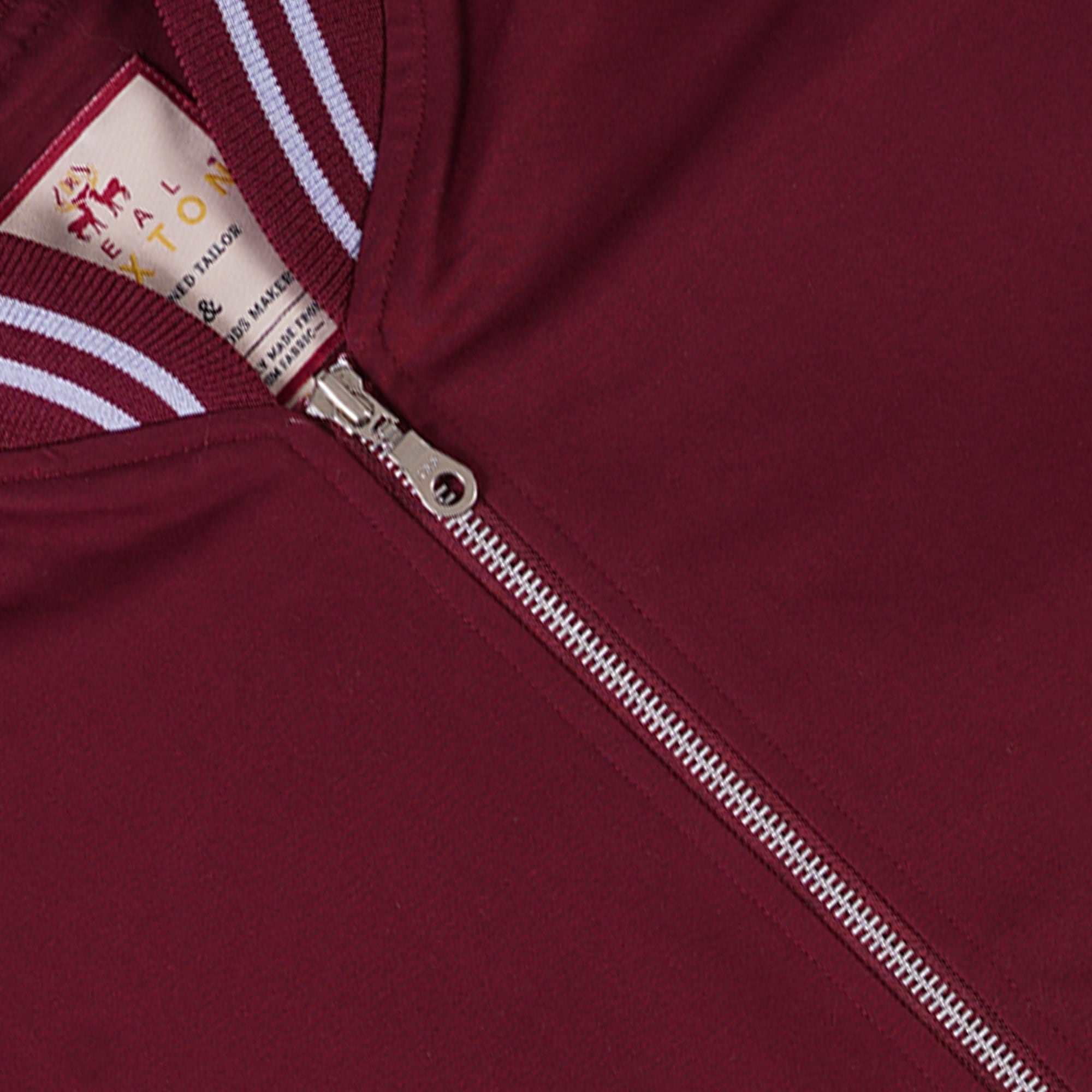 Real Hoxton Monkey Jacket - Claret/Blue