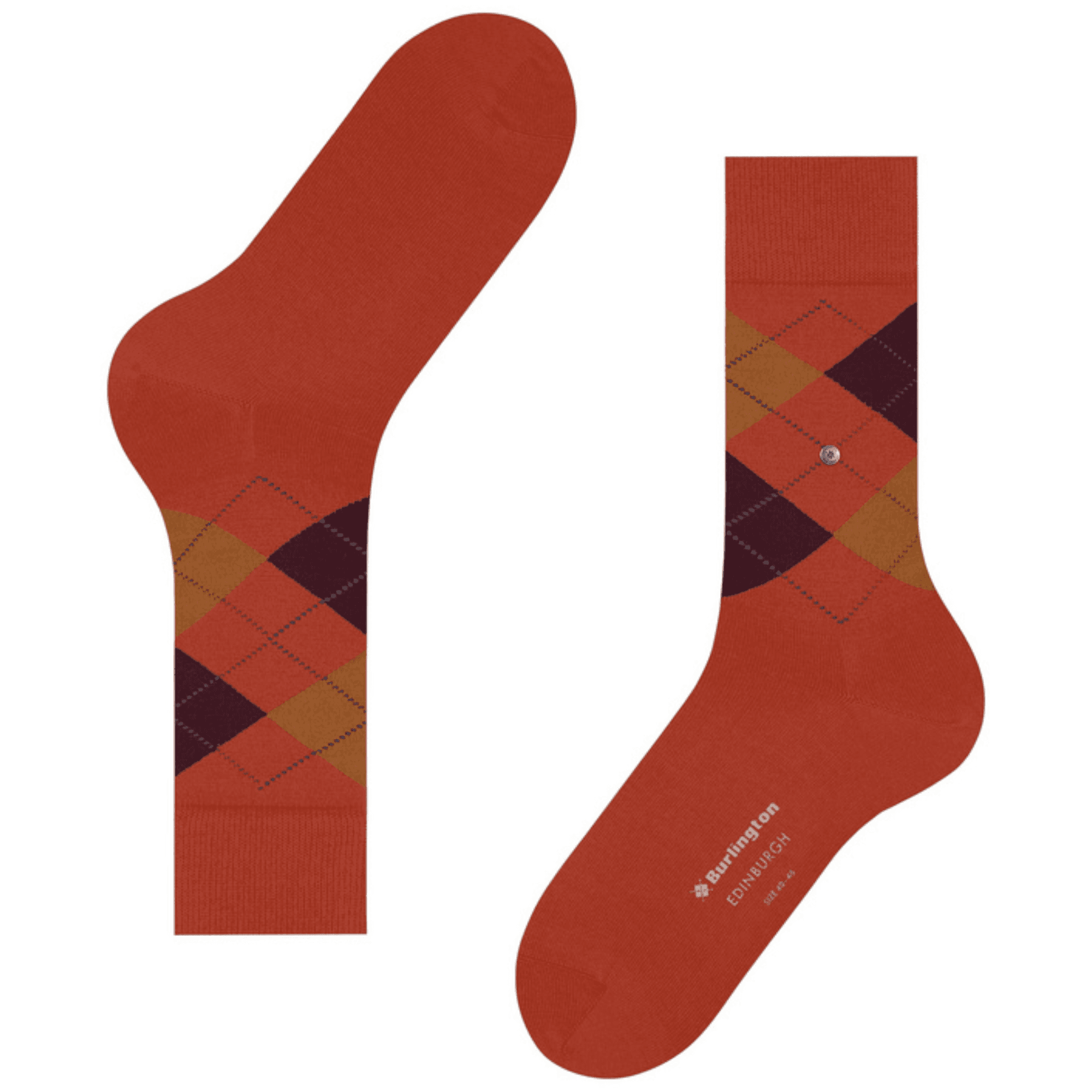 Burlington Socks Edinburgh Socks - Flame