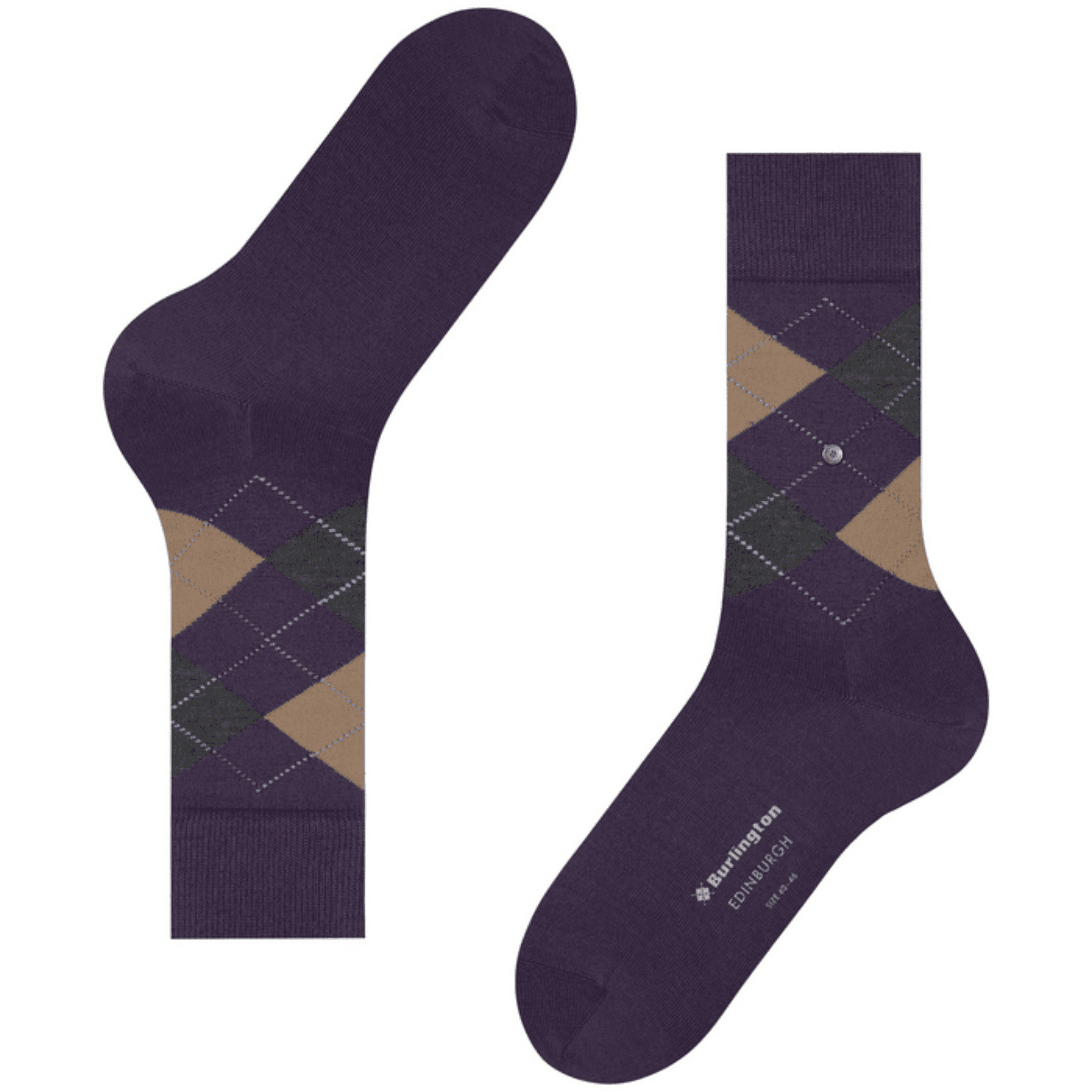 Burlington Socks Edinburgh Socks - Purple