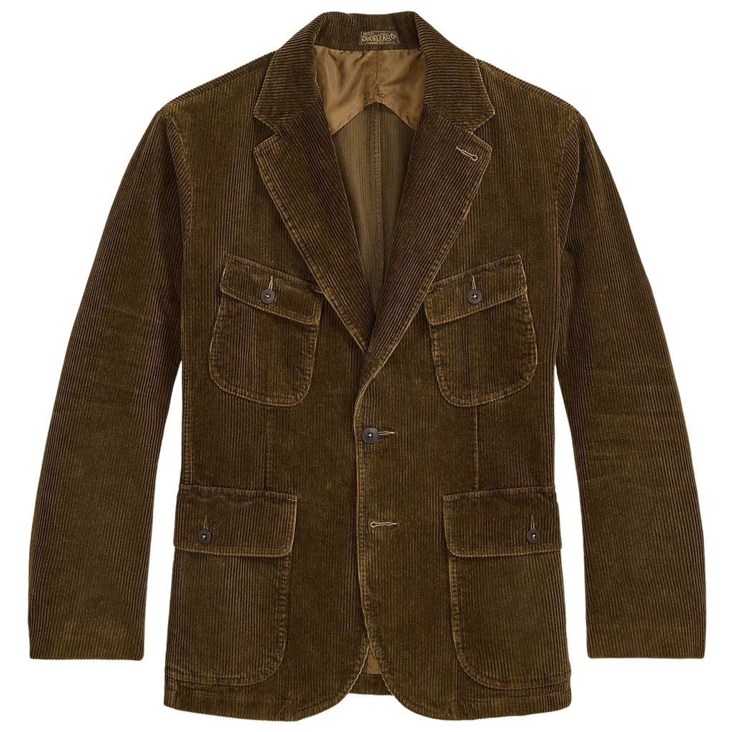 RRL by Ralph Lauren Unconstructed Corduroy Blazer - Brown