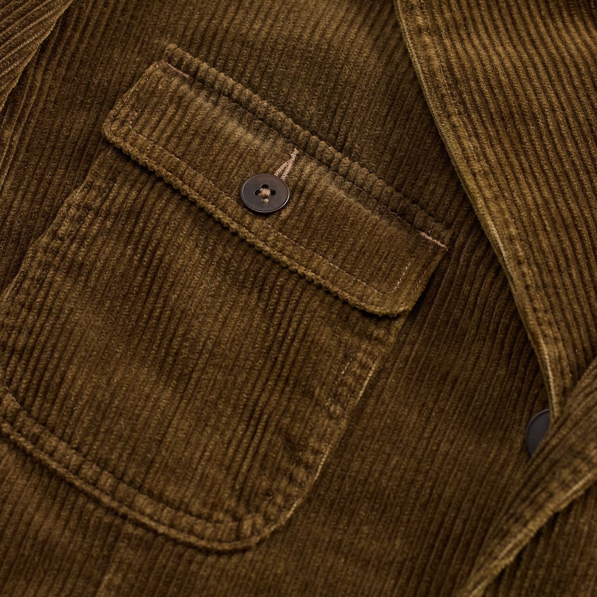 RRL by Ralph Lauren Unconstructed Corduroy Blazer - Brown