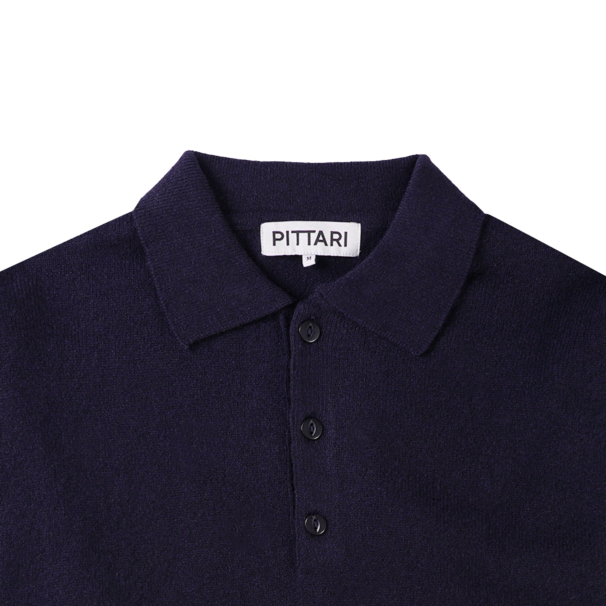 Merino Polo - Navy