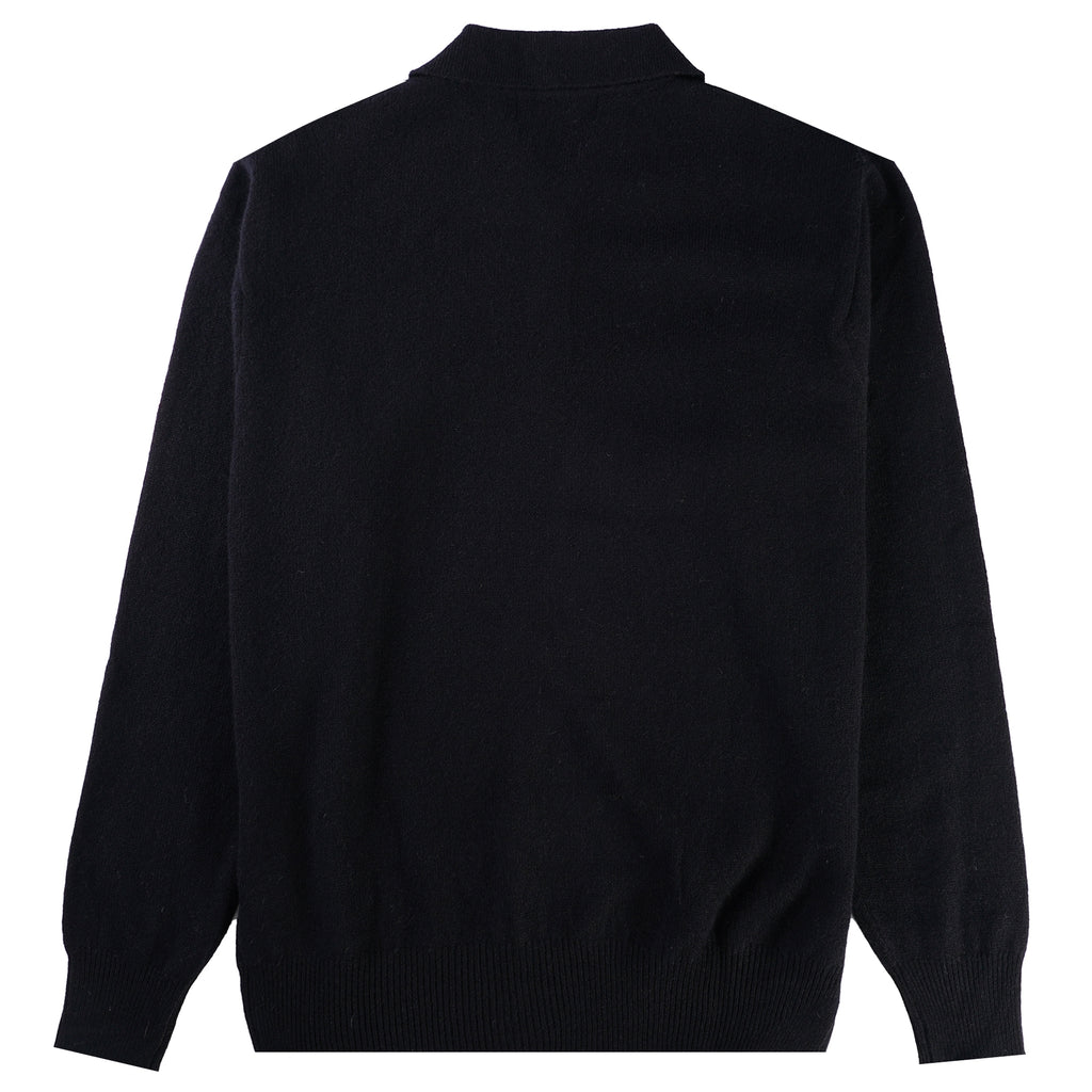 Merino Polo - Black